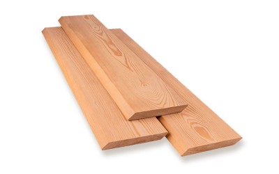 Планкен скошений модрина AB 20x120x3000 мм
