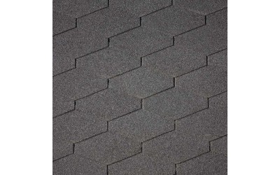 Бітумна черепиця Diamantshield (01) Black
