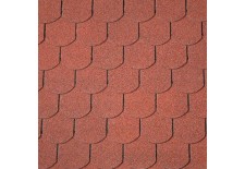 Бітумна черепиця Superglass Biber (10) Tile Red