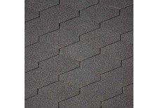 Бітумна черепиця Diamant Plus (01) Black