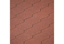 Бітумна черепиця Diamant Plus (10) Tile Red