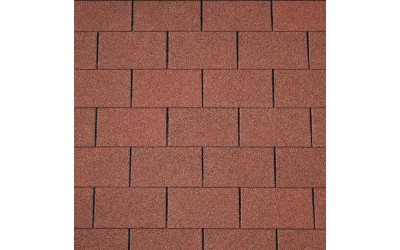 Бітумна черепиця Monarch 4T  (10) Tile Red