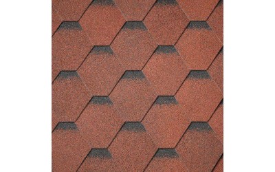 Бітумна черепиця Armourshield Plus (20) Tile red ultra