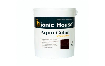 «AQUA COLOR» UV-protect Сонцезахисна фарба для дерева 2,5л Рожеве дерево