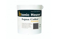 «AQUA COLOR» UV-protect Сонцезахисна фарба для дерева 2,5л Артгрей