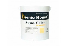 «AQUA COLOR» UV-protect Сонцезахисна фарба для дерева 2,5л Медовий
