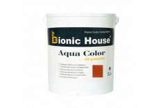 «AQUA COLOR» UV-protect Сонцезахисна фарба для дерева 2,5л Махагон