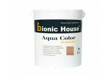 «AQUA COLOR» UV-protect Сонцезахисна фарба для дерева 2,5л Індіго