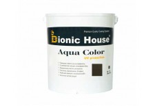 «AQUA COLOR» UV-protect Сонцезахисна фарба для дерева 2,5л Антрацит