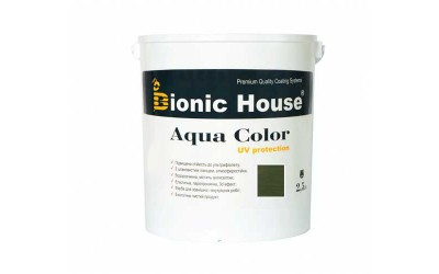 «AQUA COLOR» UV-protect Сонцезахисна фарба для дерева 2,5л Мирт