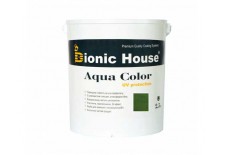 «AQUA COLOR» UV-protect Сонцезахисна фарба для дерева 2,5л Кипарис