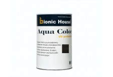 «AQUA COLOR» UV-protect Сонцезахисна фарба для дерева 0,8л Чорне дерево А120