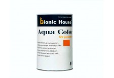 «AQUA COLOR» UV-protect Сонцезахисна фарба для дерева 0,8л Бурштин