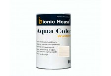 «AQUA COLOR» UV-protect Сонцезахисна фарба для дерева 0,8л Жасмін