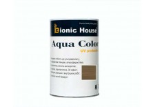 «AQUA COLOR» UV-protect Сонцезахисна фарба для дерева 0,8л Хакі
