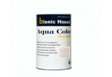 «AQUA COLOR» UV-protect Сонцезахисна фарба для дерева 0,8л Білий дуб