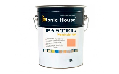 Pastel «WOOD COLOR» Фарба для дерева акрилатна 10л Корал Р206