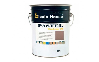 Pastel «WOOD COLOR» Фарба для дерева акрилатна 10л Баклажан