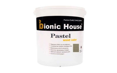 Pastel «WOOD COLOR» Фарба для дерева акрилатна 2,5л Сірий Сланець