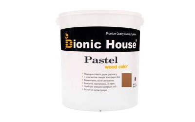 Pastel «WOOD COLOR» Фарба для дерева акрилатна 2,5л Моко