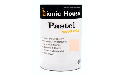 Pastel «WOOD COLOR» Фарба для дерева акрилатна 0,8л Зефір Р205