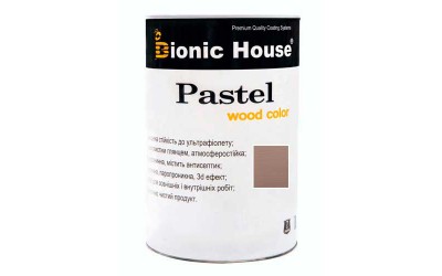 Pastel «WOOD COLOR» Фарба для дерева акрилатна 0,8л Баклажан