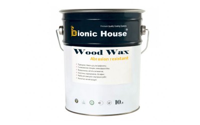 «WOOD WAX» Фарба-віск для дерева 10л Безбарвний