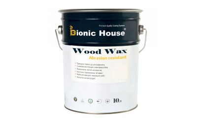«WOOD WAX» Фарба-віск для дерева 10л Білий А101