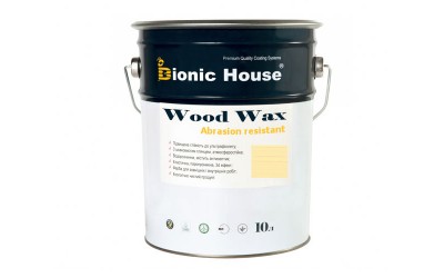 «WOOD WAX» Фарба-віск для дерева 10л Слонова кістка А102