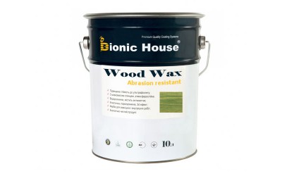 «WOOD WAX» Фарба-віск для дерева 10л Смарагд А114