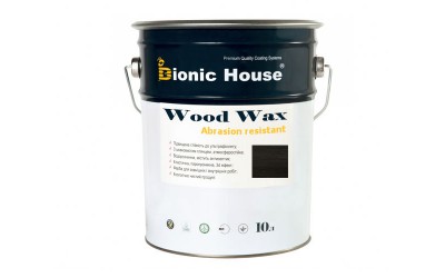 «WOOD WAX» Фарба-віск для дерева 10л Чорне дерево А120