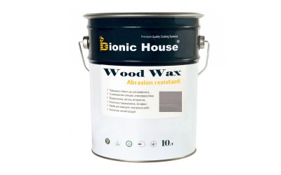 «WOOD WAX» Фарба-віск для дерева 10л Попіл А117