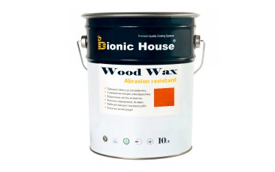 «WOOD WAX» Фарба-віск для дерева 10л Бурштин
