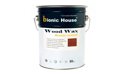 «WOOD WAX» Фарба-віск для дерева 10л Марсала