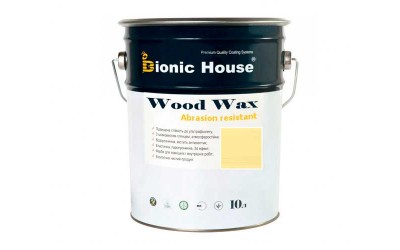 «WOOD WAX» Фарба-віск для дерева 10л Медовий
