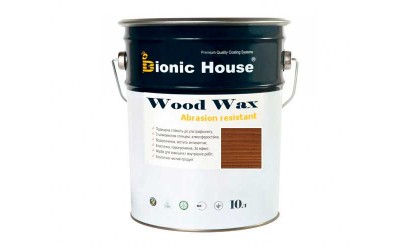 «WOOD WAX» Фарба-віск для дерева 10л Коньяк