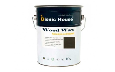 «WOOD WAX» Фарба-віск для дерева 10л Антрацит