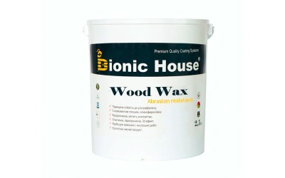 «WOOD WAX» Фарба-віск для дерева 2,5л Безбарвний