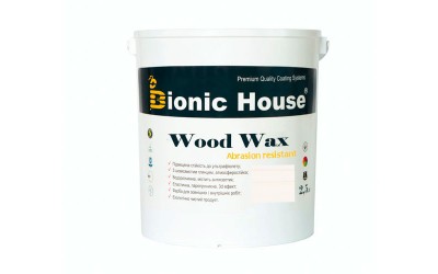 «WOOD WAX» Фарба-віск для дерева 2,5л Білий А101