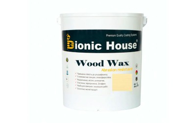 «WOOD WAX» Фарба-віск для дерева 2,5л Слонова кістка А102