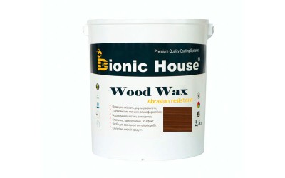 «WOOD WAX» Фарба-віск для дерева 2,5л Горіх А110