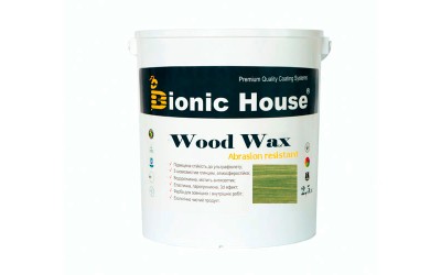 «WOOD WAX» Фарба-віск для дерева 2,5л Смарагд А114