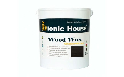 «WOOD WAX» Фарба-віск для дерева 2,5л Чорне дерево А120