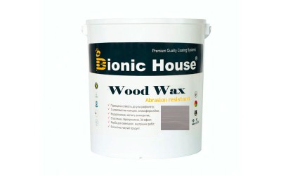«WOOD WAX» Фарба-віск для дерева 2,5л Попіл А117