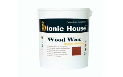«WOOD WAX» Фарба-віск для дерева 2,5л Марсала