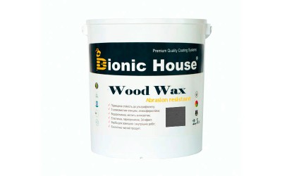 «WOOD WAX» Фарба-віск для дерева 2,5л Артгрей