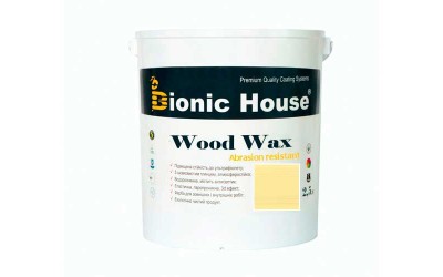 «WOOD WAX» Фарба-віск для дерева 2,5л Медовий