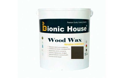 «WOOD WAX» Фарба-віск для дерева 2,5л Антрацит