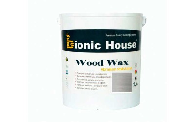 «WOOD WAX» Фарба-віск для дерева 2,5л Білий Мармур