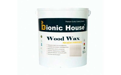 «WOOD WAX» Фарба-віск для дерева 2,5л Білий дуб